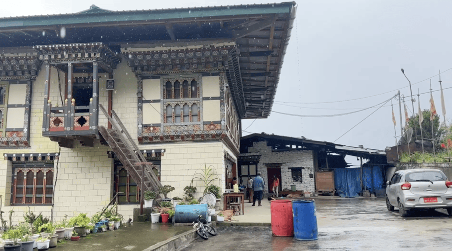 Monsoon rains offer relief after water supply breakdown in Saling Gewog, Monggar